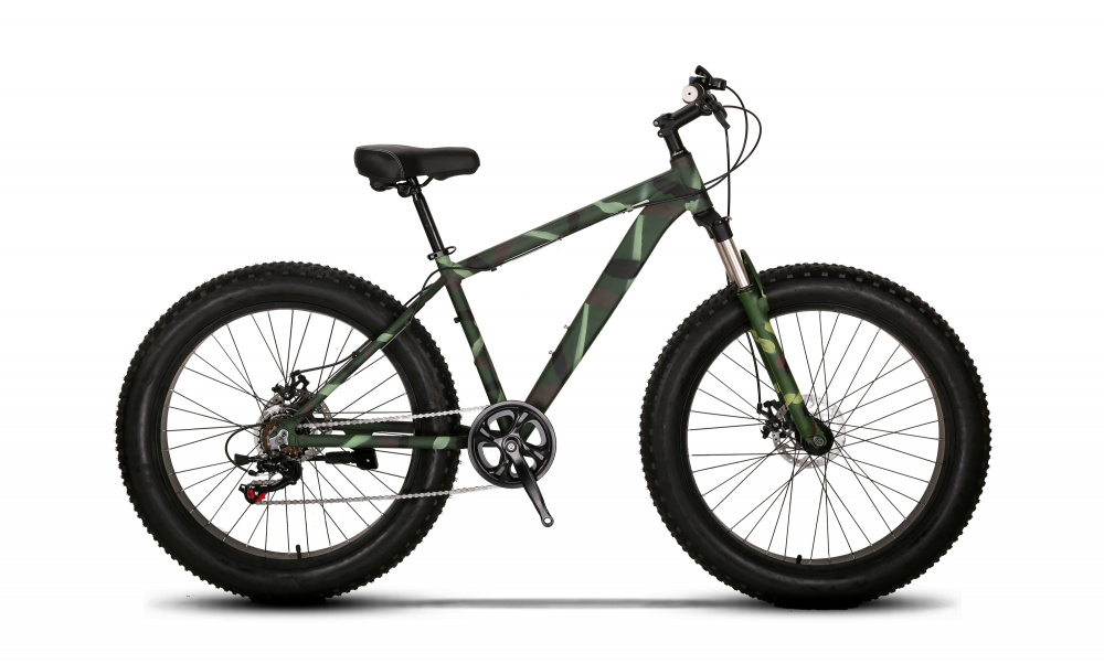 Eurobike fatbike kamuflasje farget Importpris.no AS